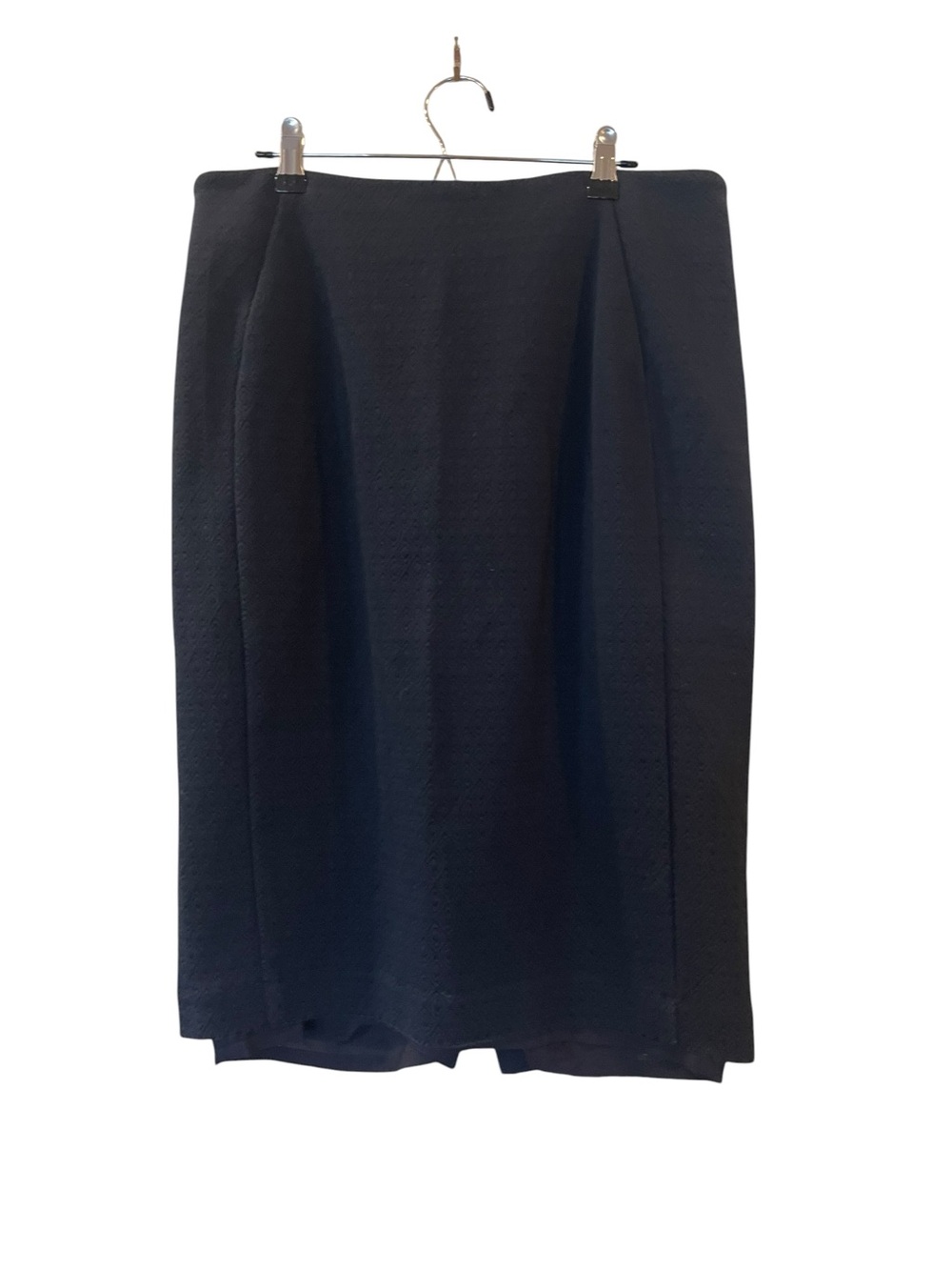 David Lawrence Women’s Black Pencil Skirt Straight Knee Length Office Career 14